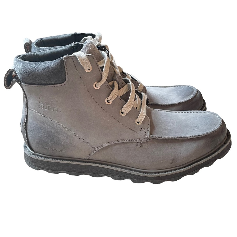Sorel Madison Moc Toe Waterproof Slate Boot Men’s Size 11